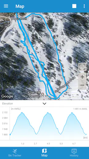 Exa Ski Tracker - ski sporing screenshot