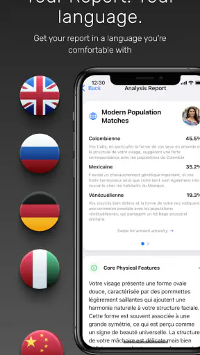 Face DNA: AI Ethnicity Test screenshot