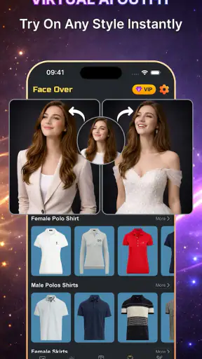 Face Over: AI Face Swap Video screenshot