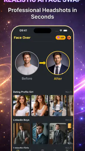 Face Over: AI Face Swap Video screenshot