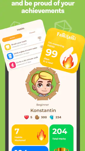 FamiLami - Habit Tracker screenshot