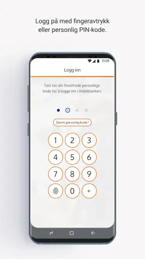 Fana Sparebank Mobilbank screenshot