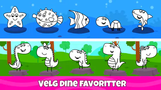 Fargeleggingsbok for barn screenshot