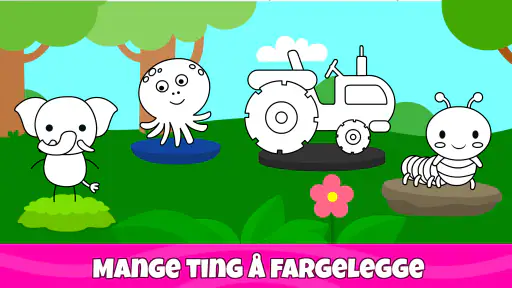Fargeleggingsbok for barn screenshot