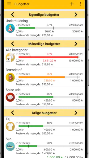 Fast Budget - Udgiftschef screenshot