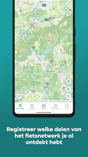 Fietsknooppunt screenshot