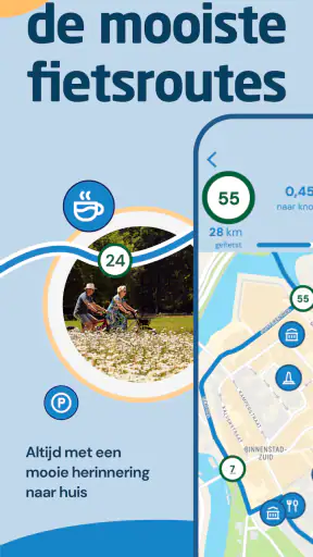 Fietsnetwerk Fietsroutes screenshot