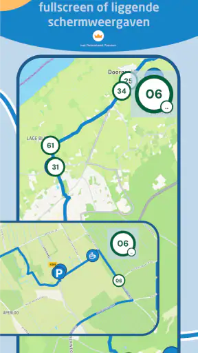Fietsnetwerk Fietsroutes screenshot