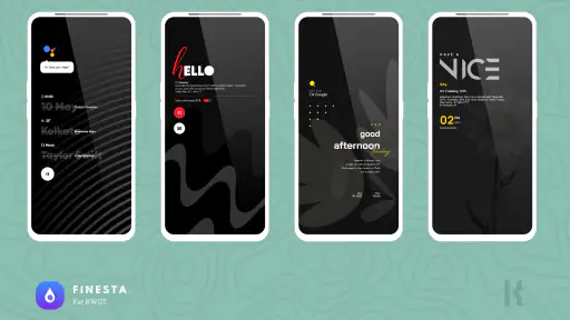 Finesta KWGT screenshot