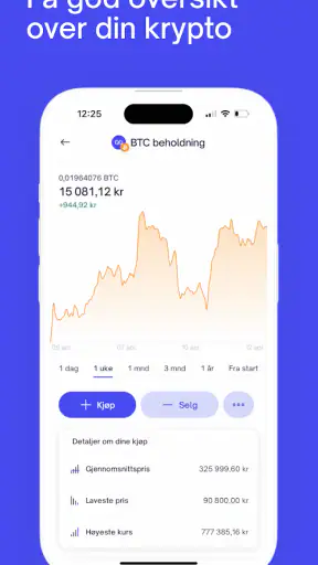 Firi - Kjøp Bitcoin & Ethereum screenshot