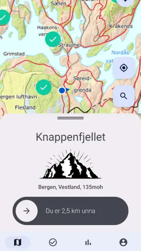 Fjelltoppjakten screenshot
