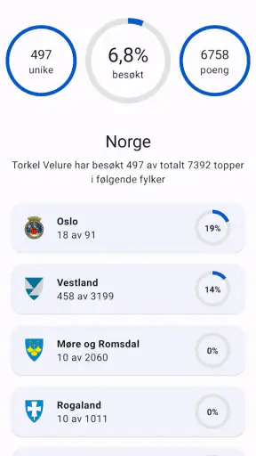 Fjelltoppjakten screenshot