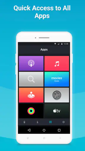 Fjernkontroll til Apple TV screenshot