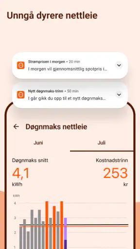 Fjordkraft screenshot
