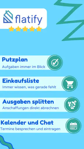 Flatify - Putzplan und WG-App screenshot
