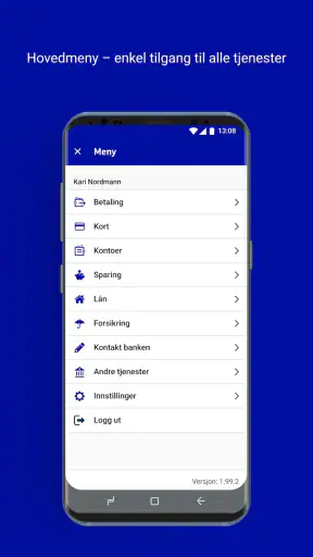 Flekkefjord Sparebank screenshot