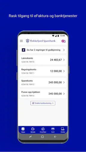 Flekkefjord Sparebank screenshot