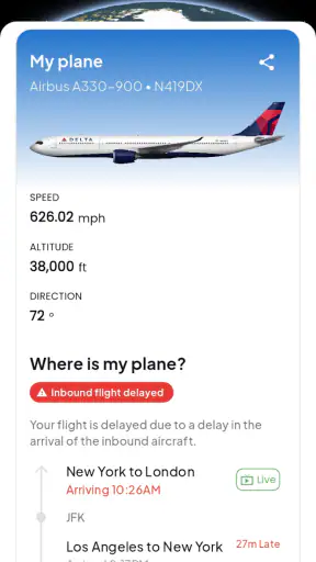 Flight Tracker - Flights25 screenshot