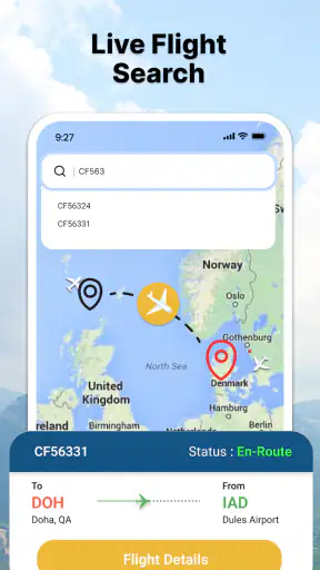 FlightRadar – Flysporing screenshot
