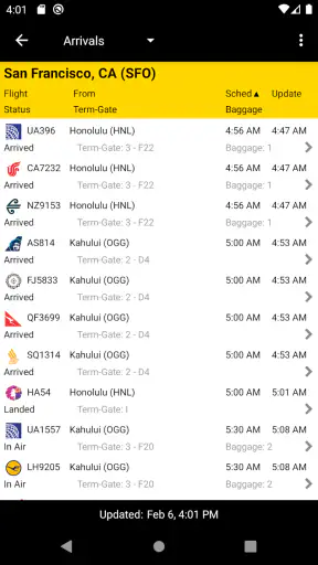 FlightView: Flight Tracker screenshot