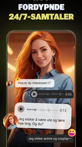 Flipped:Chat med AI-karakterer screenshot