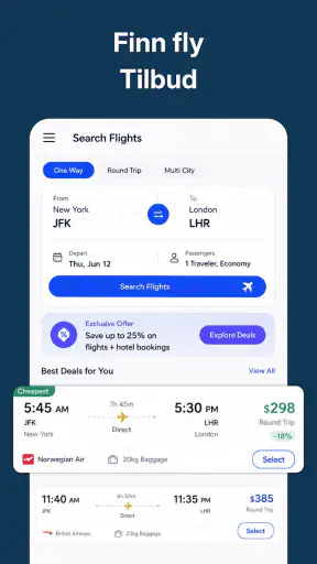 Flysporing - Radar screenshot
