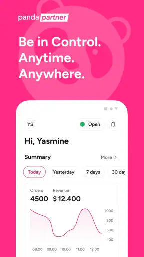 foodpanda partner screenshot