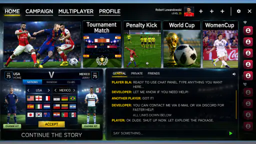 Football Games Champion League screenshot