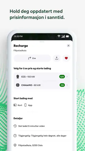 Fortum Charge & Drive Norge screenshot