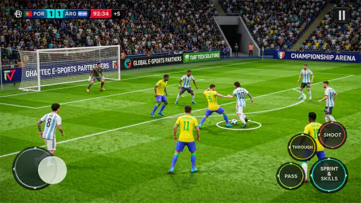 Fotball Cup 2026-kamp screenshot