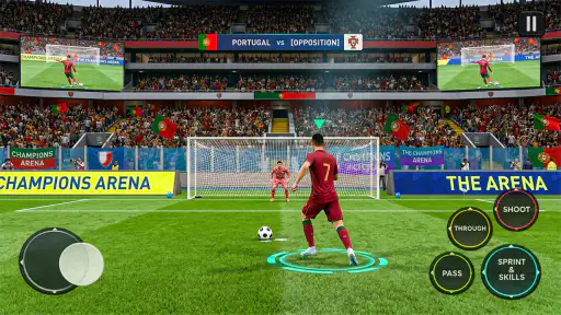 Fotball Cup 2026-kamp screenshot