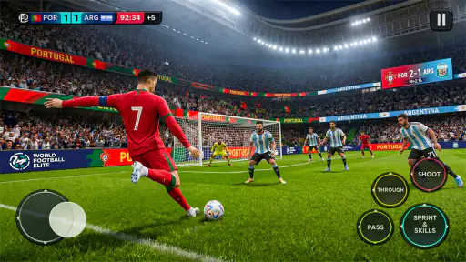 Fotball Cup 2026-kamp screenshot