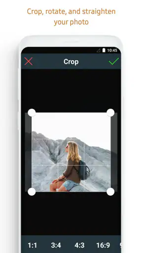 Fotoredigering for Android™ screenshot