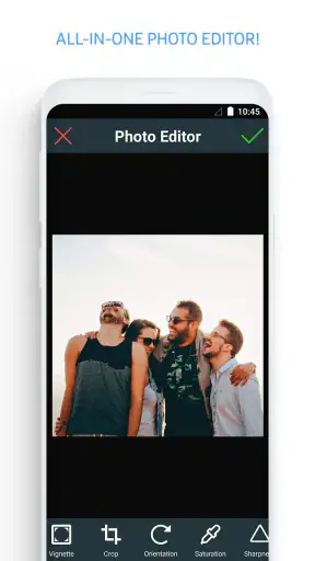 Fotoredigering for Android™ screenshot