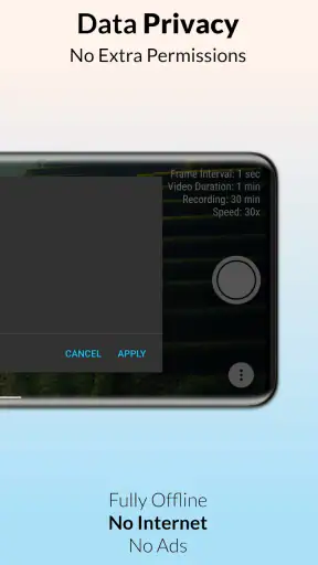 Framelapse 2 Time Lapse Camera screenshot