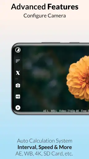 Framelapse 2 Time Lapse Camera screenshot