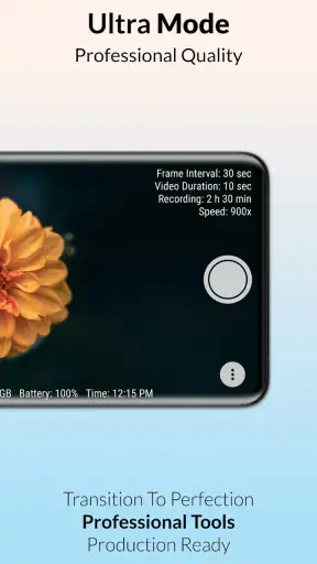 Framelapse 2 Time Lapse Camera screenshot