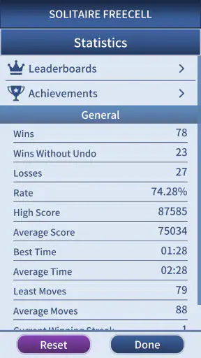 FreeCell Solitaire Classic screenshot