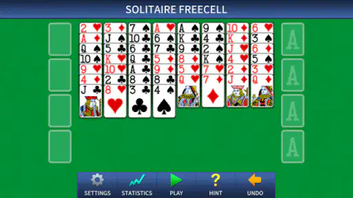 FreeCell Solitaire Classic screenshot