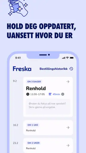 Freska — Vaskehjelp screenshot