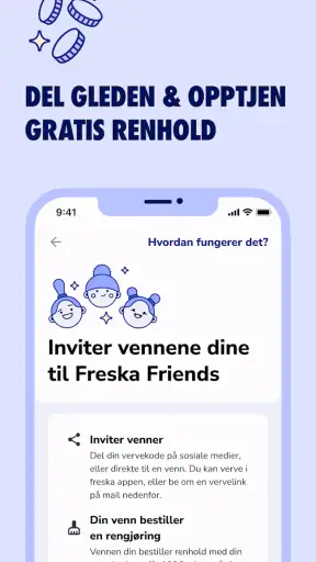 Freska — Vaskehjelp screenshot