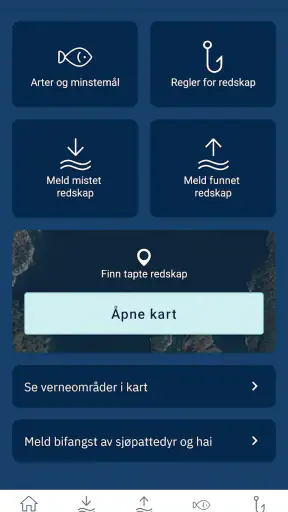 Fritidsfiskeappen screenshot