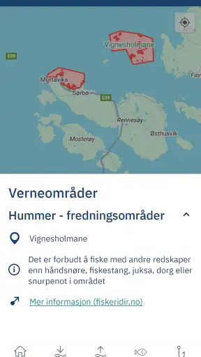 Fritidsfiskeappen screenshot
