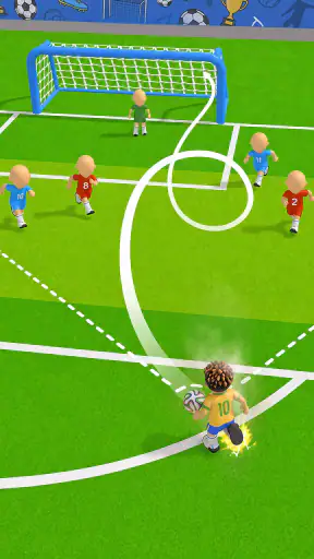 Fun Soccer Goal Roll screenshot
