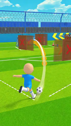 Fun Soccer Goal Roll screenshot