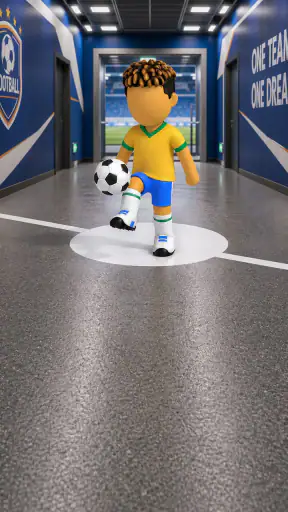 Fun Soccer Goal Roll screenshot