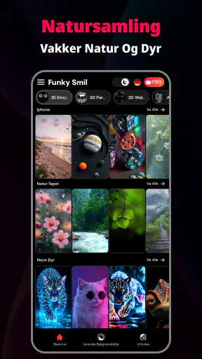 Funky Bakgrunn – HD Bakgrunner screenshot