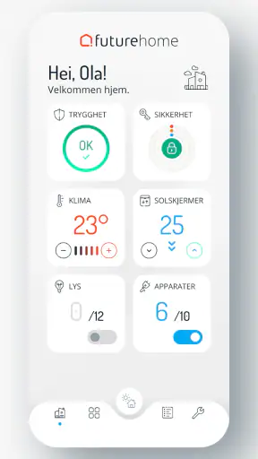 Futurehome screenshot