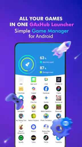Game Manager - GAxHub Launcher screenshot