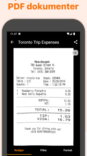 Genius Scan Enterprise screenshot
